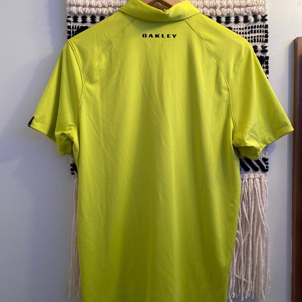 Oakley men’s golf shirt collared tennis athletic size small collared shirt - Picture 4 of 9